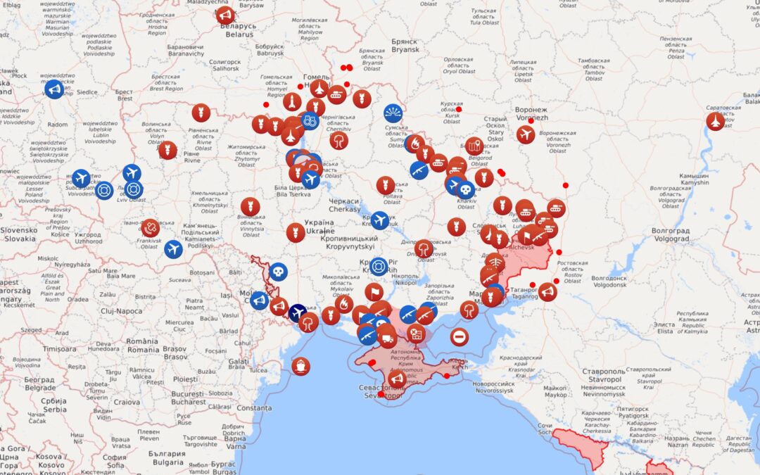 Conflict militar fierbinte în Ucraina